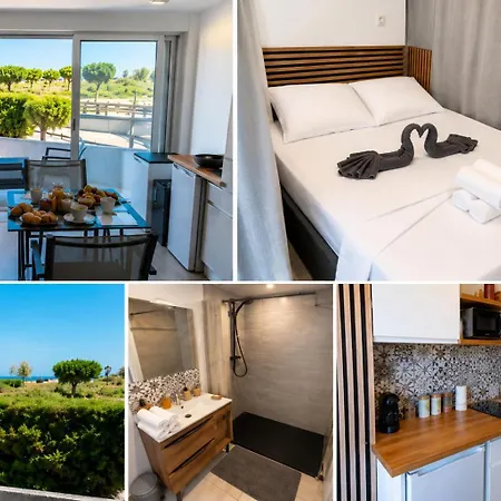 Le Refuge Marin - Vue - Acces Direct - Terrasse - Climatisation - Place De Parking ルカート