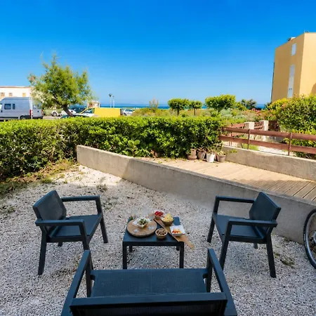 Le Refuge Marin - Vue - Acces Direct - Terrasse - Climatisation - Place De Parking アパート